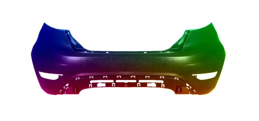 Zderzak Tył Ford Fiesta Mk 7 2013-2017 Każdy Kolor