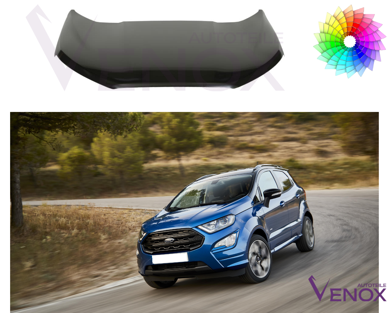 Maska Ford Ecosport Od 2017 Każdy Kolor - obrazek 2