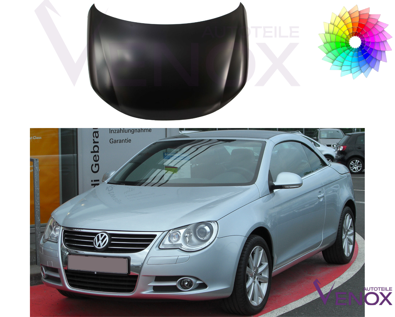 Maska Vw Eos 2006-2015 Każdy Kolor - obrazek 2