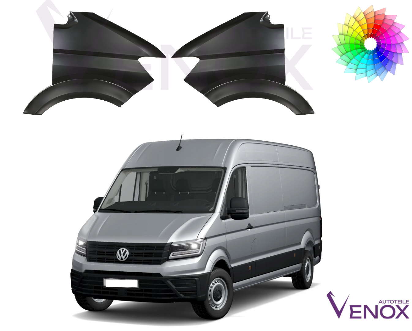Błotnik Prawy VW Crafter Od 2017 Każdy Kolor - obrazek 2