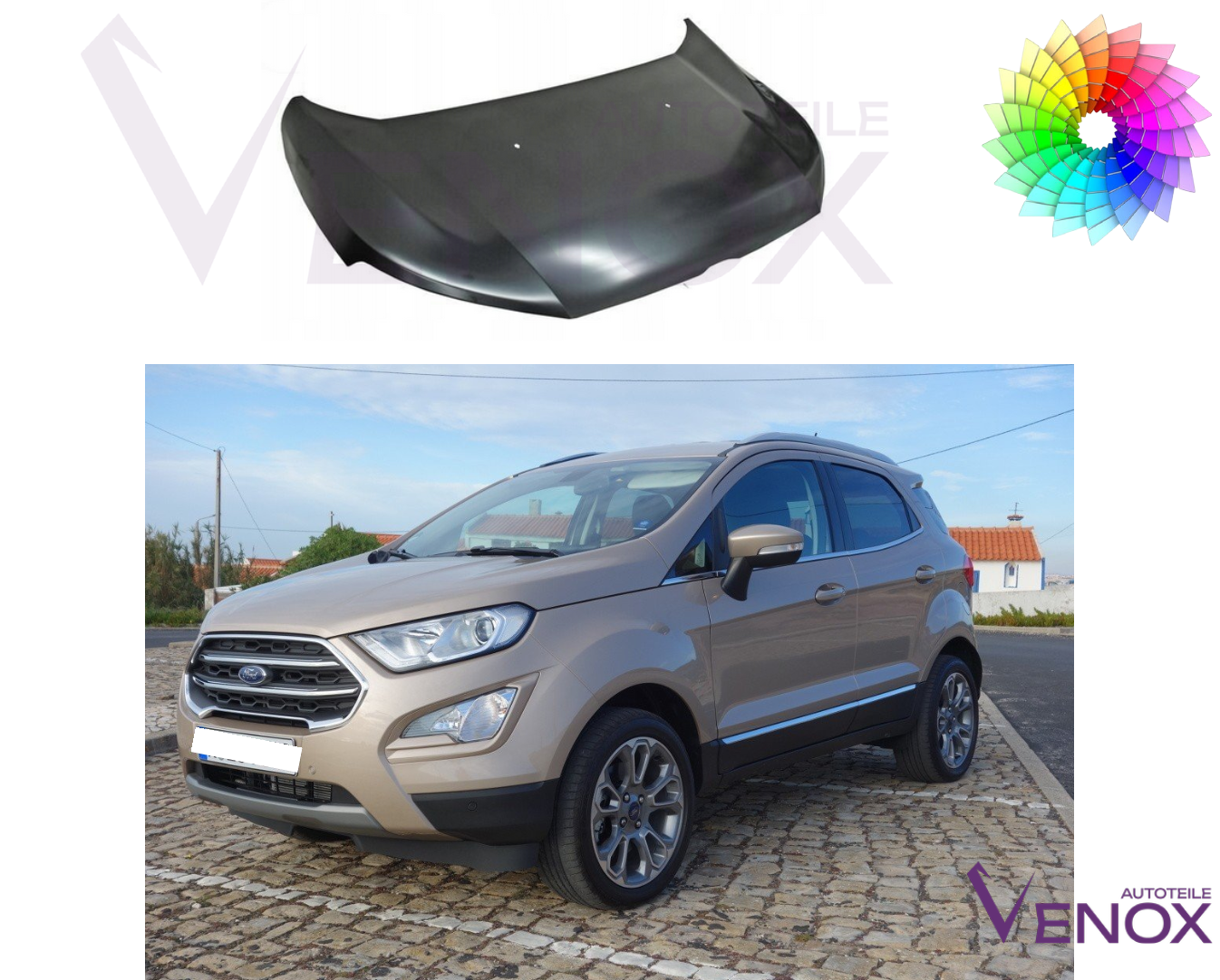 Maska Ford Ecosport 2013-2017 Każdy Kolor - obrazek 2