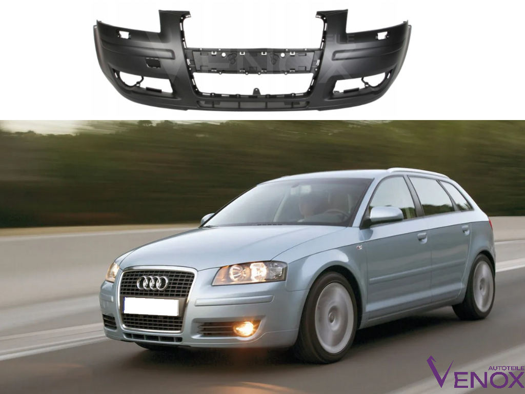 Zderzak Przód Audi A3 8P SPORTBACK 2004-2008 Każdy Kolor - obrazek 2