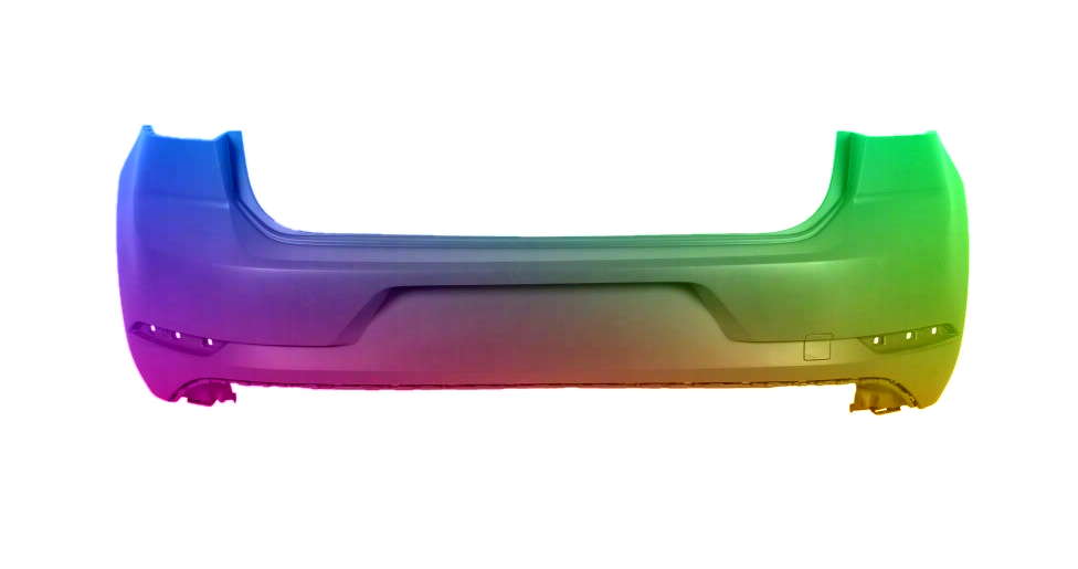 Zderzak Tył VW Golf VII 2017-2020 Każdy Kolor