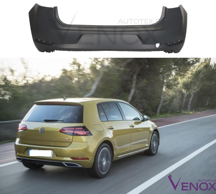 Zderzak Tył VW Golf VII 2017-2020 Każdy Kolor - obrazek 2