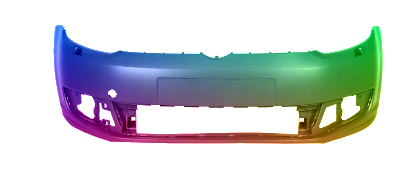 Zderzak Przód VW Touran 1T3 2010-2015 SR Każdy Kolor