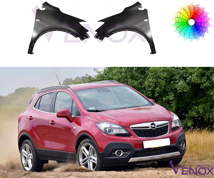 Błotnik Prawy Opel Mokka 2012-2016 Każdy Kolor - obrazek 2
