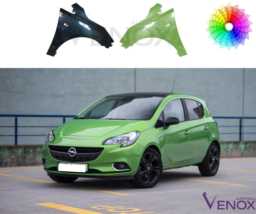 Błotnik Prawy Opel Corsa E 2015-2019 Każdy Kolor - obrazek 2