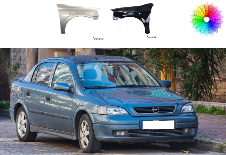 Błotnik Lewy Opel Astra G 1999-2005 Każdy Kolor - obrazek 4