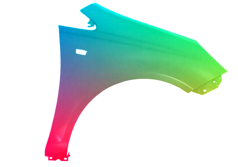 Błotnik Prawy Opel Corsa D 2006-2015 Z20R/Z2HU - obrazek 2