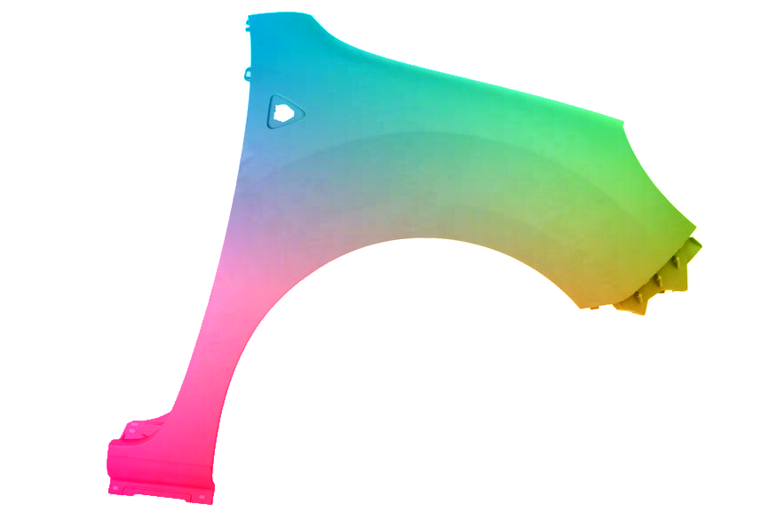 Błotnik Prawy Renault Kangoo 2008-2015 Każdy Kolor