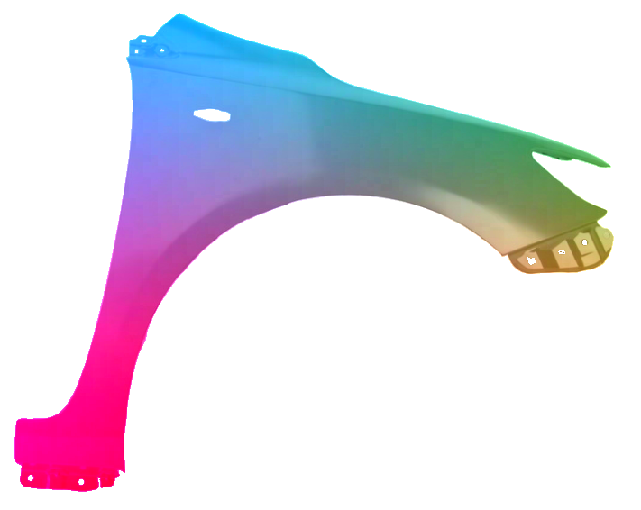Błotnik Prawy Toyota Corolla (E14/E15) 2010-2013 Każdy Kolor