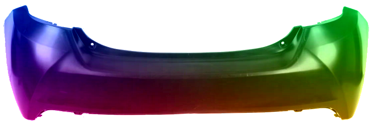 Zderzak Tył Toyota Yaris 2014-2017 Każdy Kolor