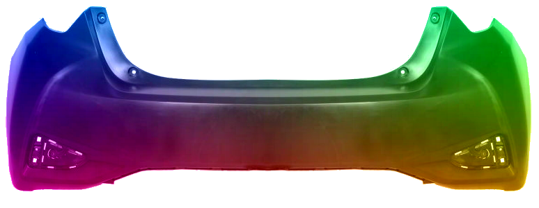 Zderzak Tył Toyota Yaris 2017-2020 Każdy Kolor
