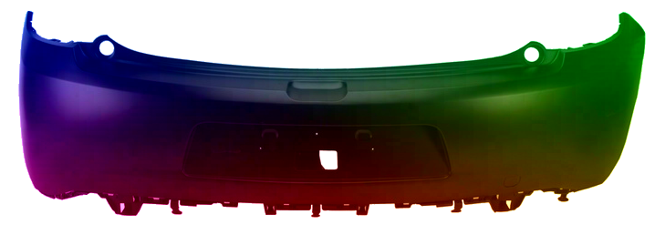 Zderzak Tył Citroen C3 2010-2016 Każdy Kolor