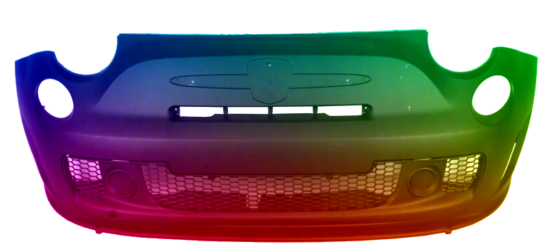 Zderzak Przód Fiat 500 (312) 2007-2015 Każdy Kolor