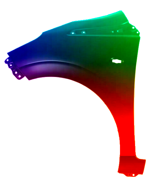 Błotnik Lewy Peugeot 108 Od 2014 Każdy Kolor