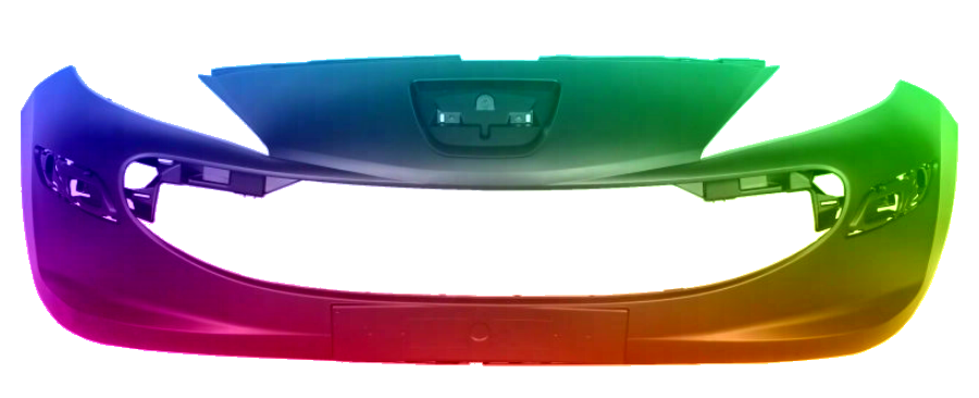 Zderzak Przód Peugeot 207 (W_) 2006-2013 Każdy Kolor