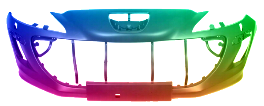 Zderzak Przód Peugeot 308 (4_) 2007-2011 SR Każdy Kolor