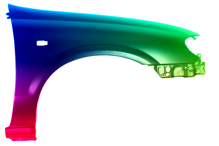 Błotnik Prawy Nissan Almera (N16) 2000-2002 Każdy Kolor