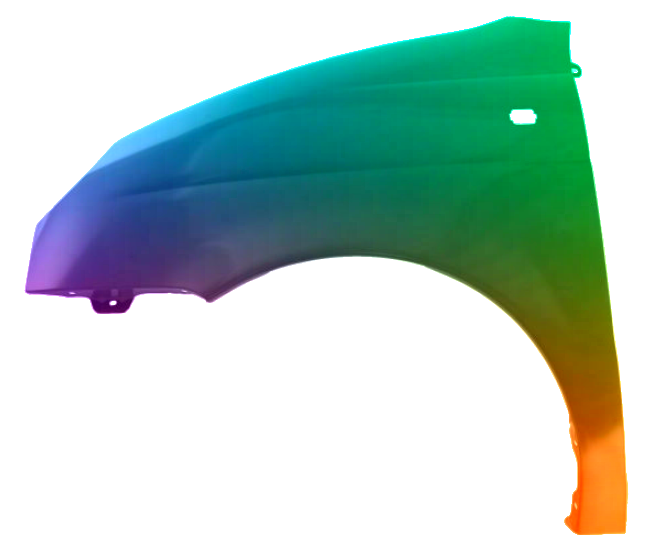 Błotnik Lewy Daewoo Matiz II (KLYA/M150) Od 2000 Każdy Kolor